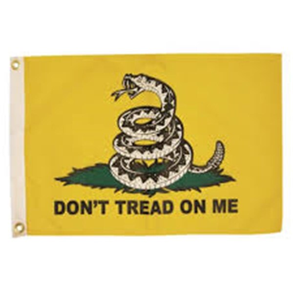 Taylormade-Adidas Taylor Made 12 x 18 in. Dont Tread on Me Flag T4V-1617 - main
